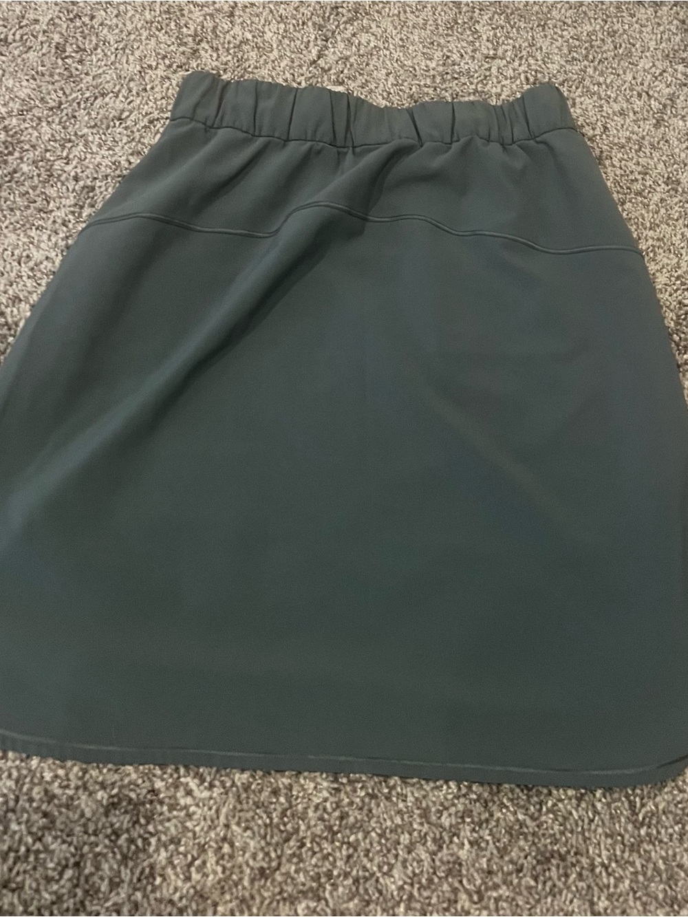lululemon athletica grey Green A-Line Athletic Skirt 6